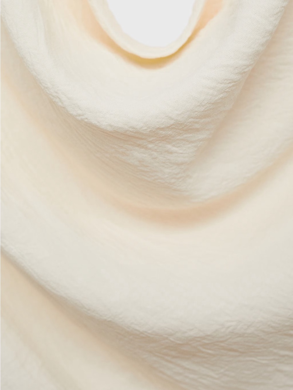 Mango ASYMMETRIC RUCHED TOP, Large - Picture 7 of 11